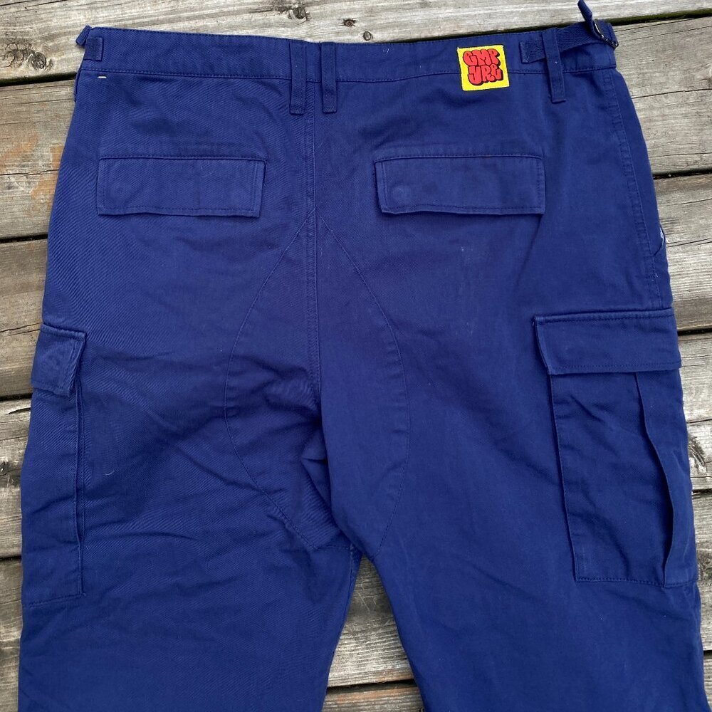 Vintage Y2K Empyre Cargo Pants Size 34 Blue